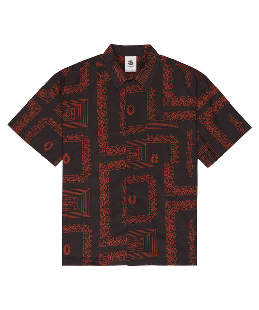 ELEMENT メンズ REGULAR SB PRINTED S 半袖シャツ 【2026年春夏モデル】 KTA6 / XL