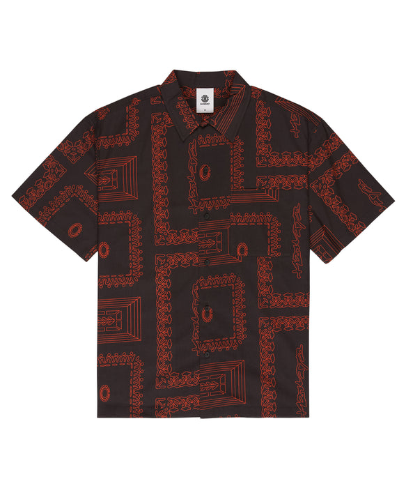 ELEMENT メンズ REGULAR SB PRINTED S 半袖シャツ 【2026年春夏モデル】 KTA6 / XL