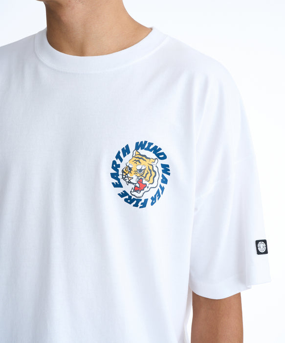 ELEMENT メンズ TIGER SS Tシャツ 【2026年春夏モデル】 WHT / XL