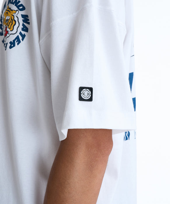 ELEMENT メンズ TIGER SS Tシャツ 【2026年春夏モデル】 WHT / XL