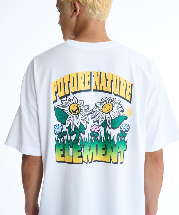 ELEMENT メンズ FLOWER SS Tシャツ 【2026年春夏モデル】 WHT / XL