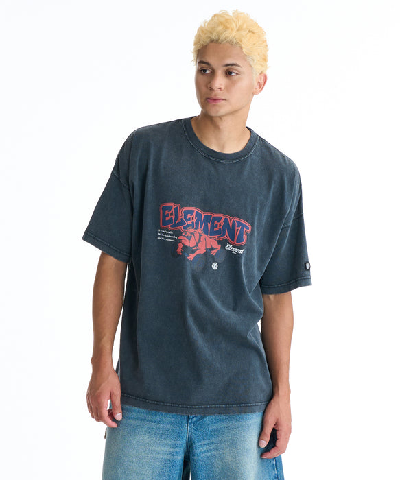 ELEMENT メンズ TAG BULLDOG SS Tシャツ 【2026年春夏モデル】 RBK / XL