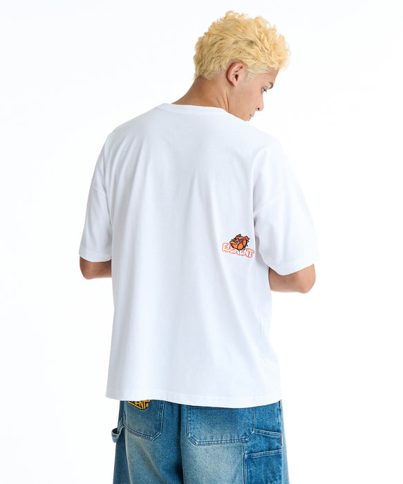 ELEMENT メンズ TAG BULLDOG SS Tシャツ 【2026年春夏モデル】 WHT / XL