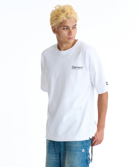 ELEMENT メンズ AUTHENTIC SS Tシャツ 【2026年夏モデル】 WHT / XL