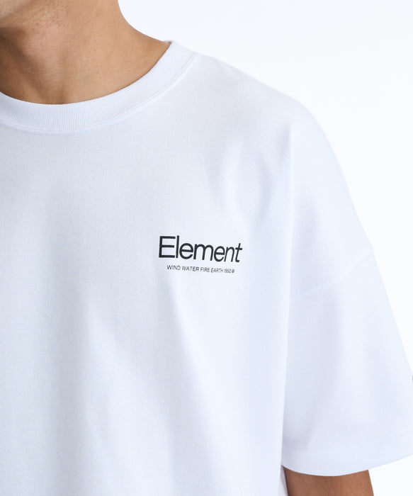ELEMENT メンズ AUTHENTIC SS Tシャツ 【2026年夏モデル】 WHT / XL