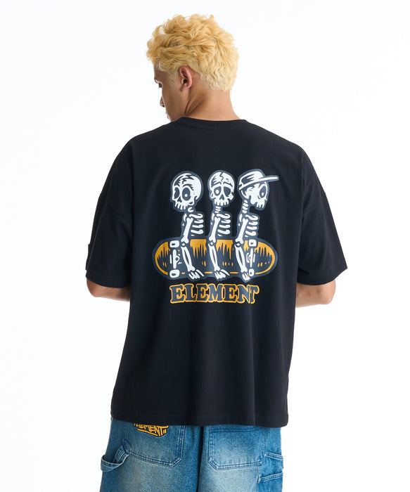 ELEMENT メンズ TIMBER 3 SS Tシャツ 【2026年春夏モデル】 FBK / XL