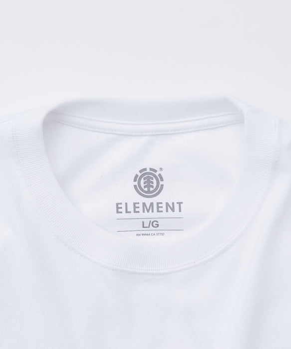 ELEMENT メンズ TIMBER 3 SS Tシャツ 【2026年春夏モデル】 WHT / XL