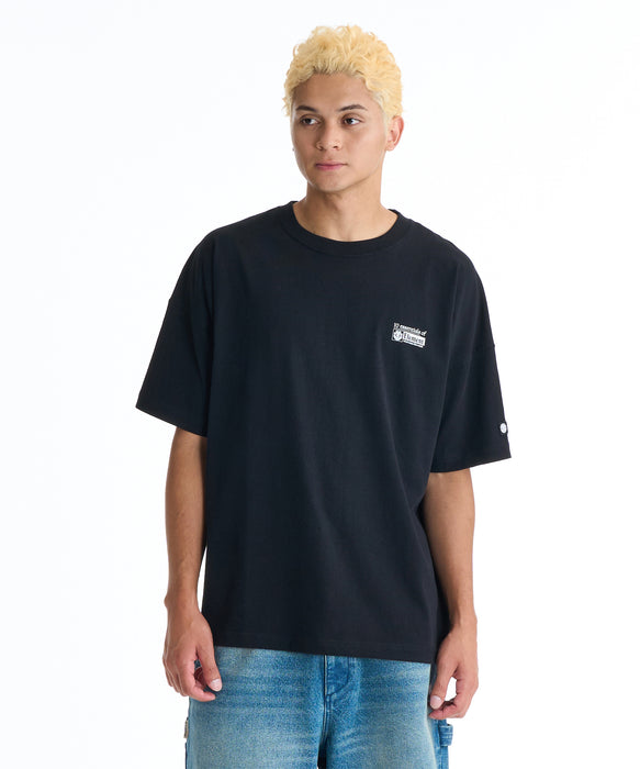 ELEMENT メンズ 10 ESSENTIALS SS Tシャツ 【2026年夏モデル】 FBK / XL