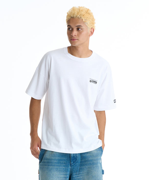 ELEMENT メンズ 10 ESSENTIALS SS Tシャツ 【2026年夏モデル】 WHT / XL