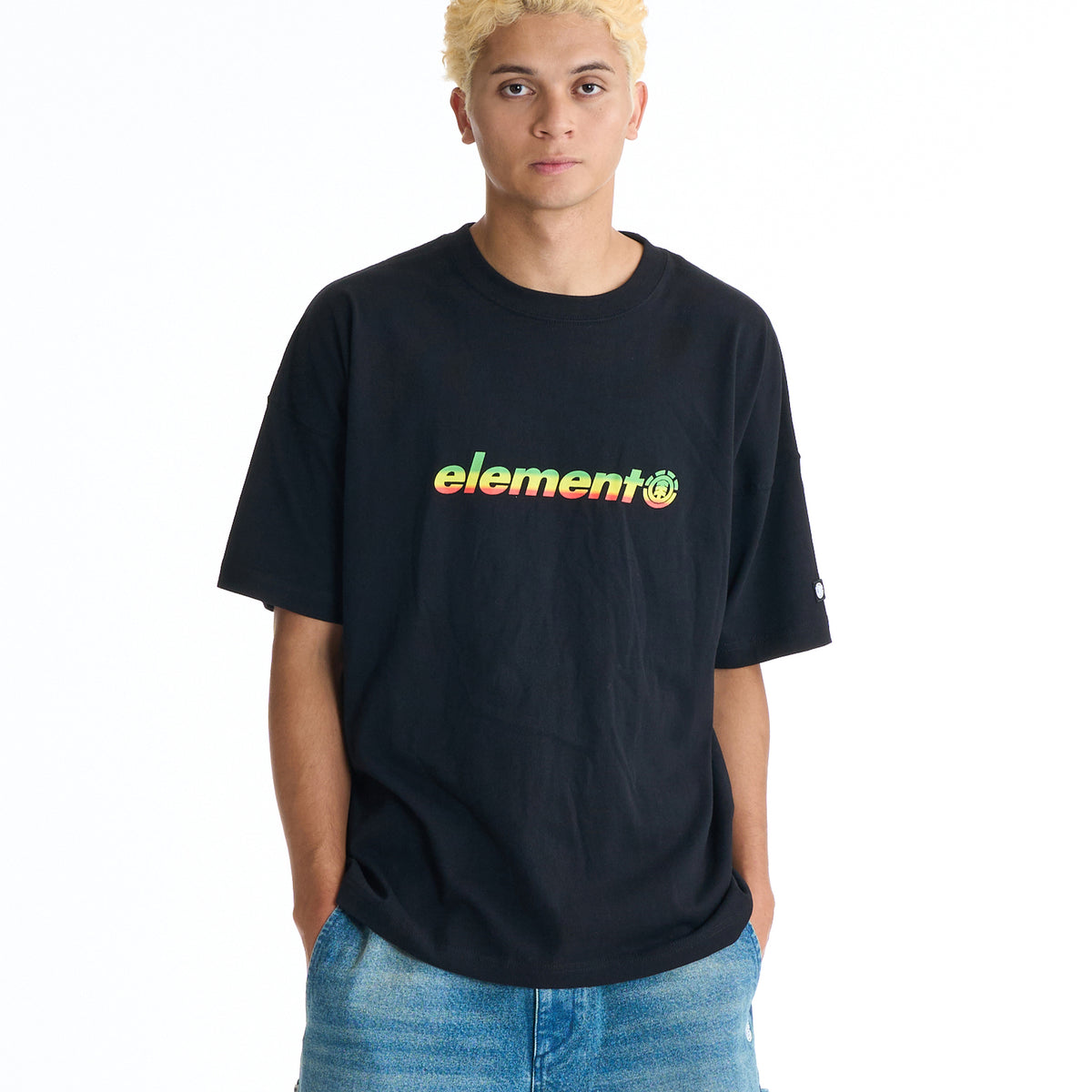 リアン　テラヘルツ×ラジウムTシャツ ELEMENT メンズ RASTA GRADE SS Tシャツ 【2026年夏モデル】
