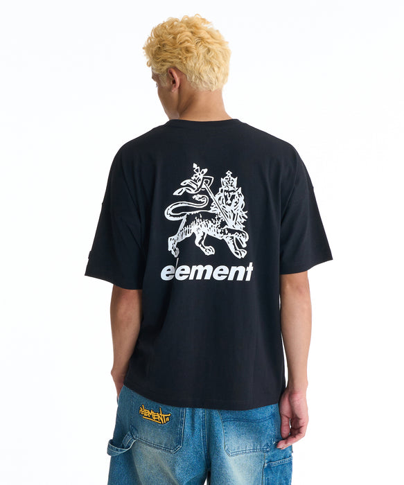 ELEMENT メンズ RASTA GRADE SS Tシャツ 【2026年夏モデル】 FBK / XL