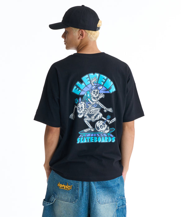 ELEMENT メンズ TIMBER 3 2ND SS Tシャツ 【2026年夏モデル】 FBK / XL