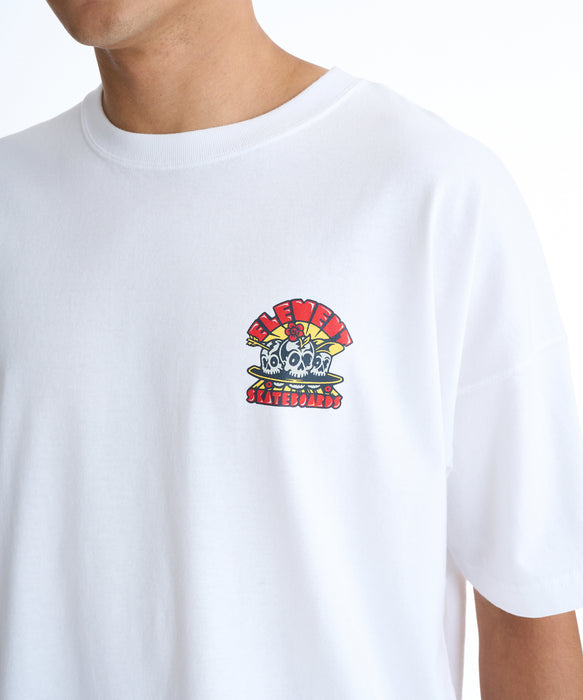 ELEMENT メンズ TIMBER 3 2ND SS Tシャツ 【2026年夏モデル】 WHT / XL