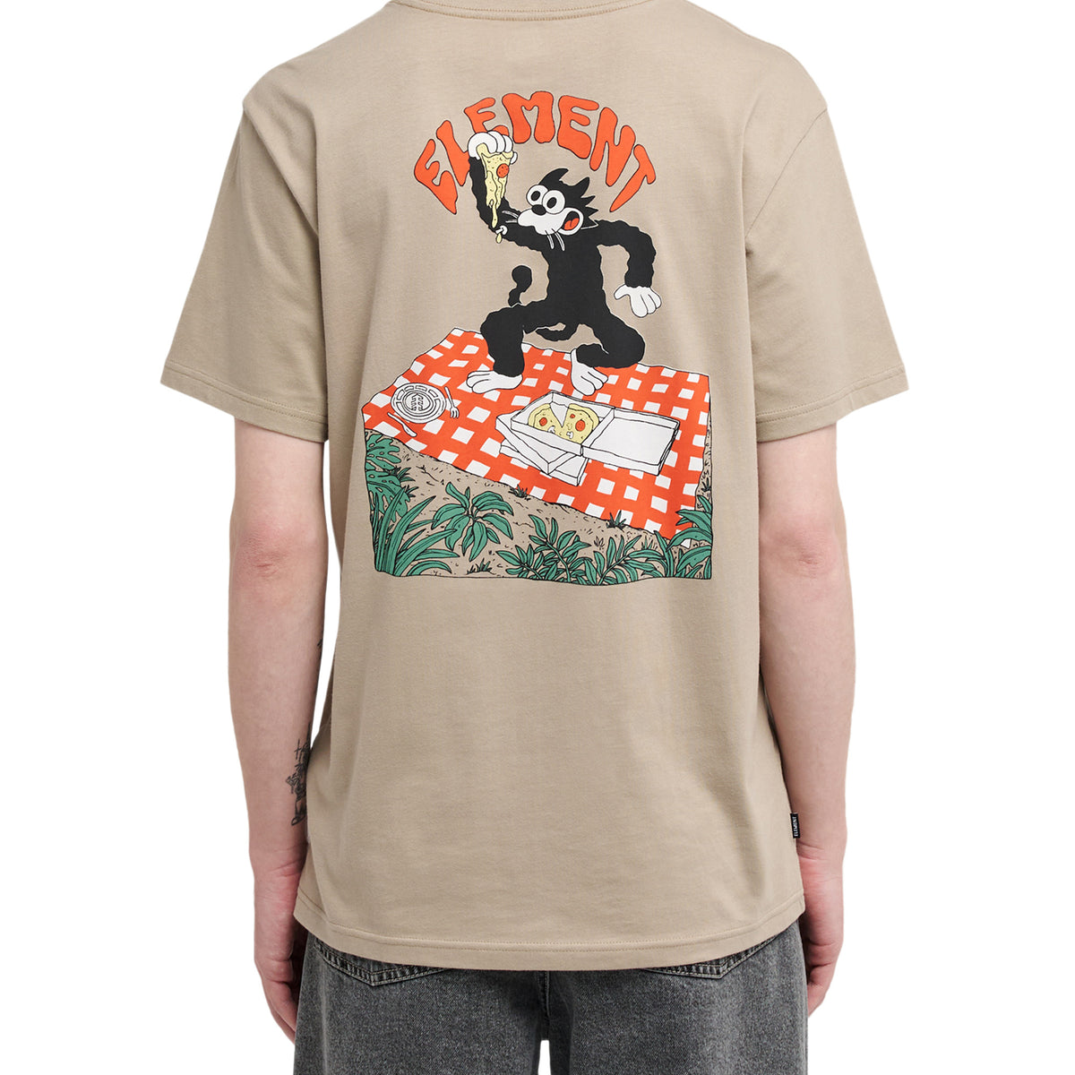 ELEMENT メンズ PIZZA SS Tシャツ 【2026年春夏モデル】