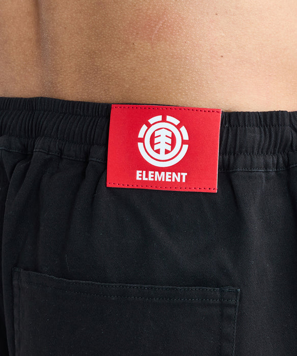 ELEMENT メンズ SHOD PANTS STD CHINO ロングパンツ 【2026年春夏モデル】 FBK / XL