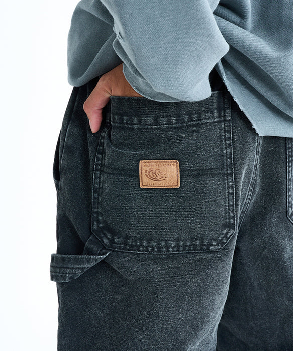 ELEMENT メンズ SHOD PANTS HAMMER W  ロングパンツ 【2026年春夏モデル】 FBK / XL