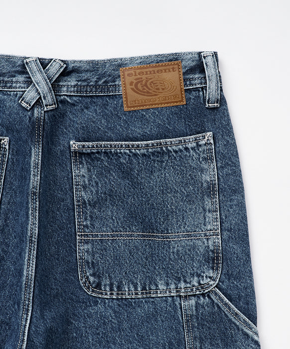 【直営店限定】ELEMENT メンズ BIG CARPENTER DENIM デニムパンツ 【2026年春夏モデル】