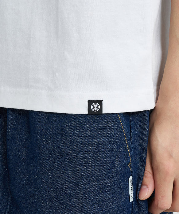 ELEMENT メンズ TIMBER RIP NO SLEEVE Tシャツ 【2026年夏モデル】 WHT / XL