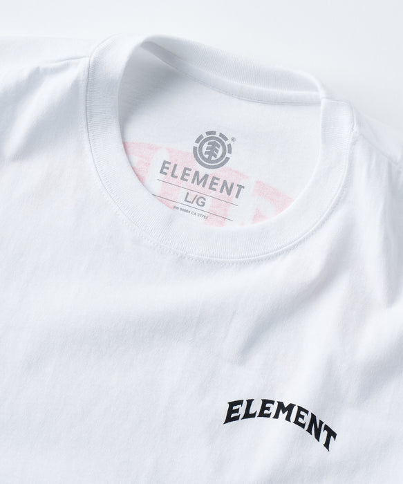 ELEMENT メンズ TIMBER RIP NO SLEEVE Tシャツ 【2026年夏モデル】 WHT / XL