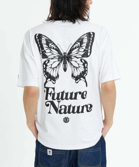 ELEMENT メンズ BUTTERFLY SS Tシャツ 【2026年春夏モデル】 WHT / XL