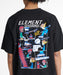 ELEMENT メンズ CAMOCHILL COMIC SS Tシャツ 【2026年夏モデル】 FBK / XL