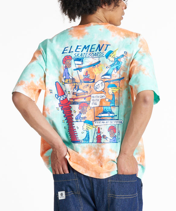 ELEMENT メンズ CAMOCHILL COMIC SS Tシャツ 【2026年夏モデル】 GOT / XL
