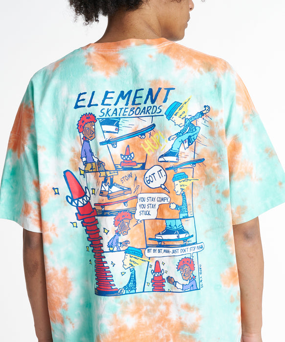 ELEMENT メンズ CAMOCHILL COMIC SS Tシャツ 【2026年夏モデル】 GOT / XL