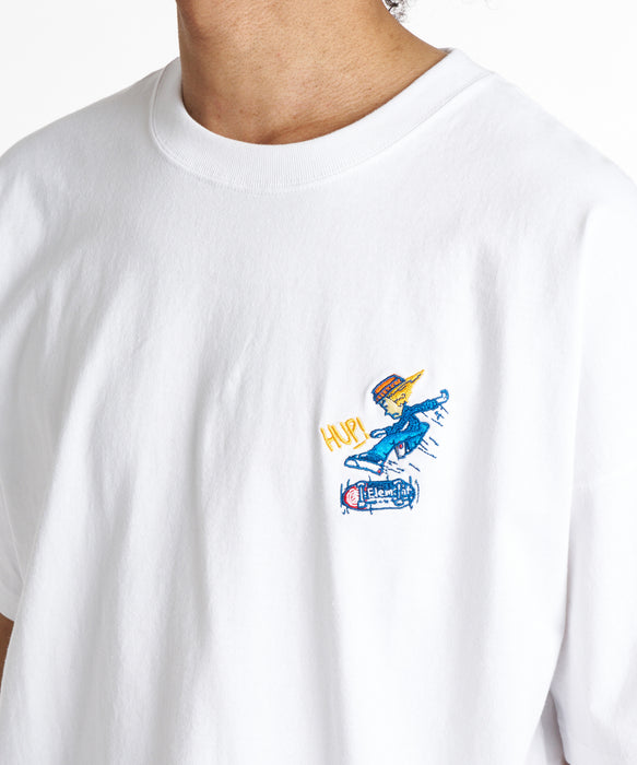 ELEMENT メンズ CAMOCHILL COMIC SS Tシャツ 【2026年夏モデル】 WHT / XL