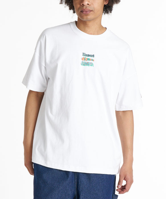 ELEMENT メンズ HIROTTON R LIMITED  SS Tシャツ 【2026年夏モデル】 WHT / XL