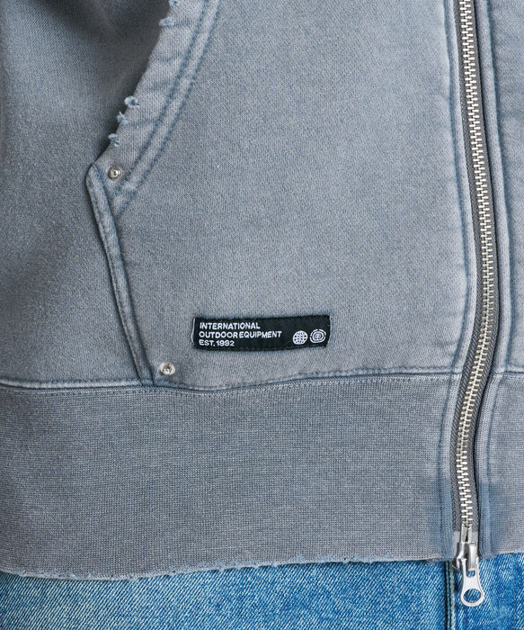 ELEMENT メンズ TIMBER DRIPS ZIP HOOD パーカー 【2026年秋冬モデル】 RGR / XL