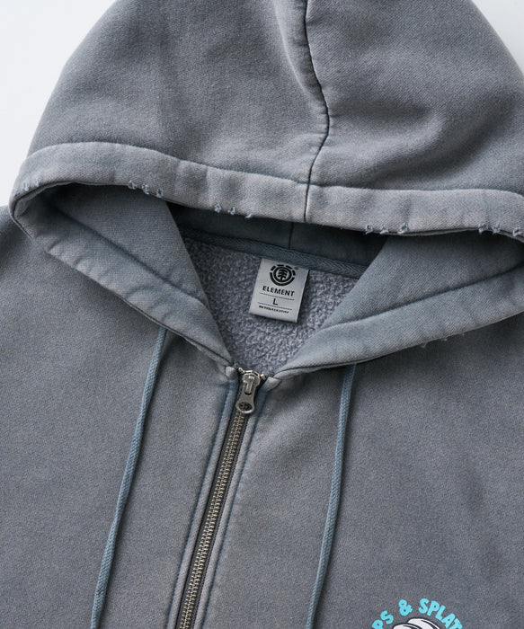 ELEMENT メンズ TIMBER DRIPS ZIP HOOD パーカー 【2026年秋冬モデル】 RGR / XL