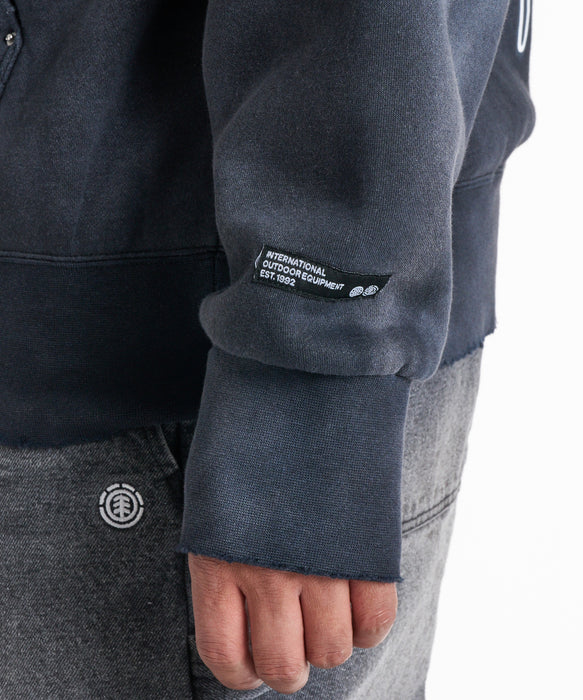 ELEMENT メンズ TIMBER FLOW HOODIE パーカー 【2026年秋冬モデル】 MBK / XL