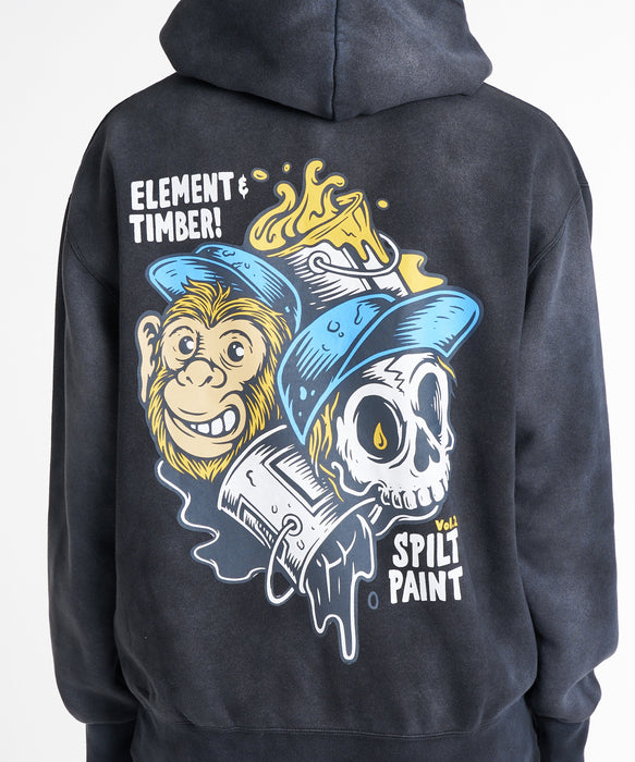 ELEMENT メンズ TIMBER FLOW HOODIE パーカー 【2026年秋冬モデル】 MBK / XL