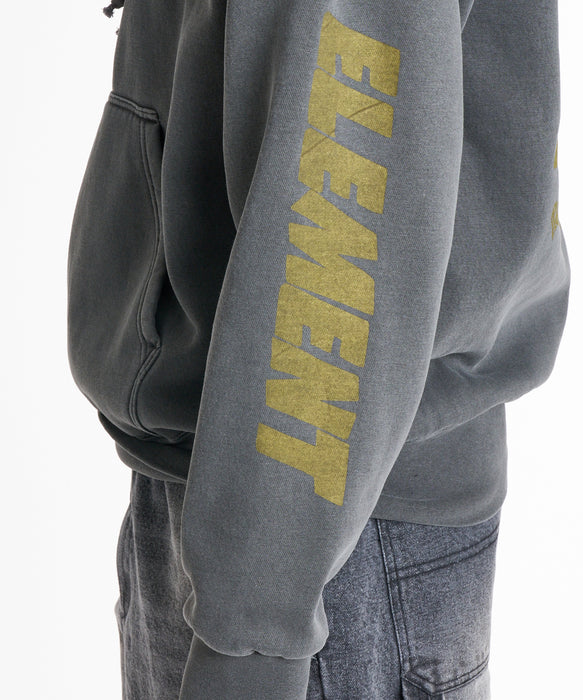 ELEMENT メンズ TIGER HOOD パーカー 【2026年秋冬モデル】 SBK / XL