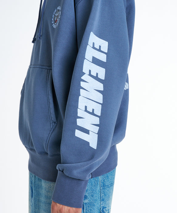 ELEMENT メンズ TIGER HOOD パーカー 【2026年秋冬モデル】 SNV / XL