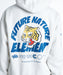 ELEMENT メンズ TIGER HOOD パーカー 【2026年秋冬モデル】 WHH / XL