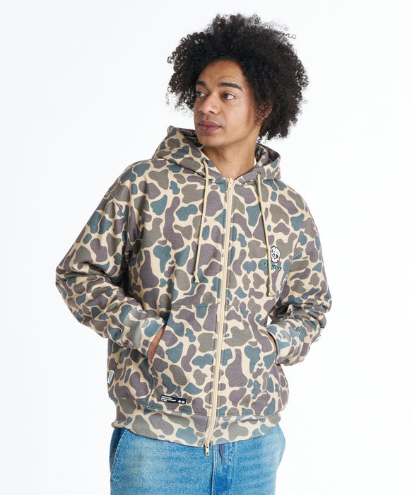 ELEMENT メンズ TIMBER 3 ZIP HOOD WR パーカー 【2026年秋冬モデル】 CAM / XL