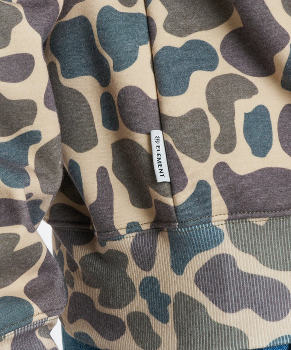 ELEMENT メンズ TIMBER 3 ZIP HOOD WR パーカー 【2026年秋冬モデル】 CAM / XL