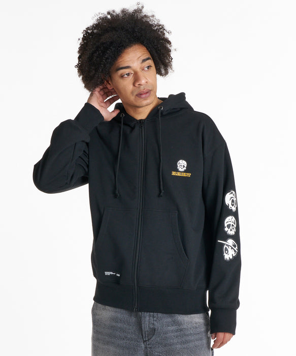 ELEMENT メンズ TIMBER 3 ZIP HOOD WR パーカー 【2026年秋冬モデル】 FBK / XL