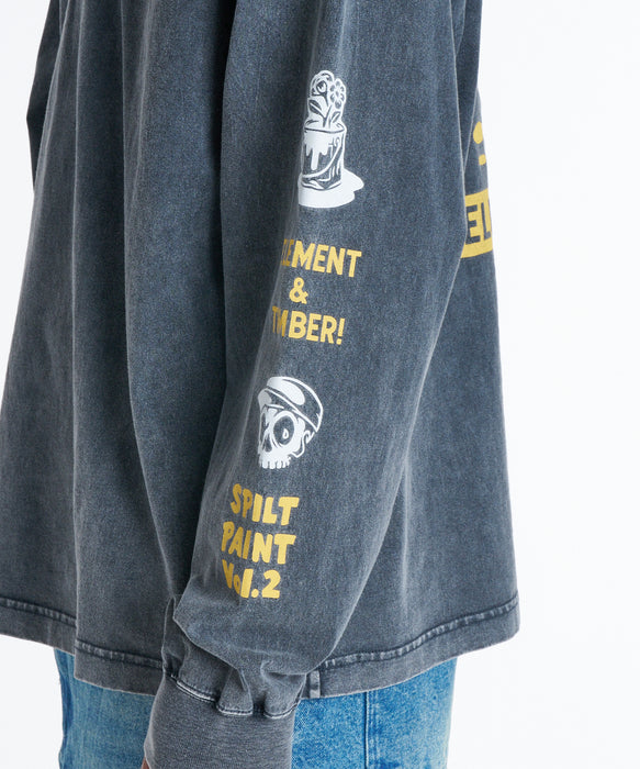 ELEMENT メンズ TIMBER AST LS ロンT 【2026年秋冬モデル】 RBK1 / XL