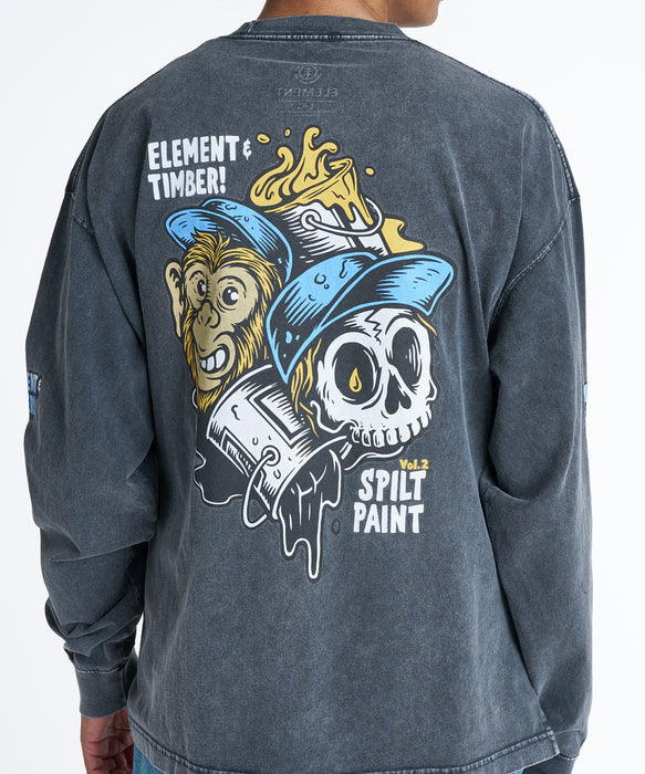 ELEMENT メンズ TIMBER AST LS ロンT 【2026年秋冬モデル】 RBK2 / XL