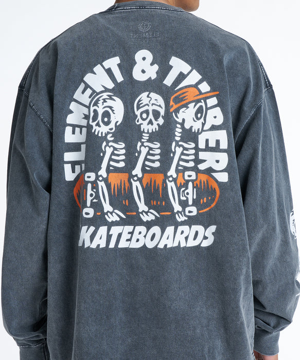 ELEMENT メンズ TIMBER 3 LS ロンT 【2026年秋冬モデル】 RBK / XL