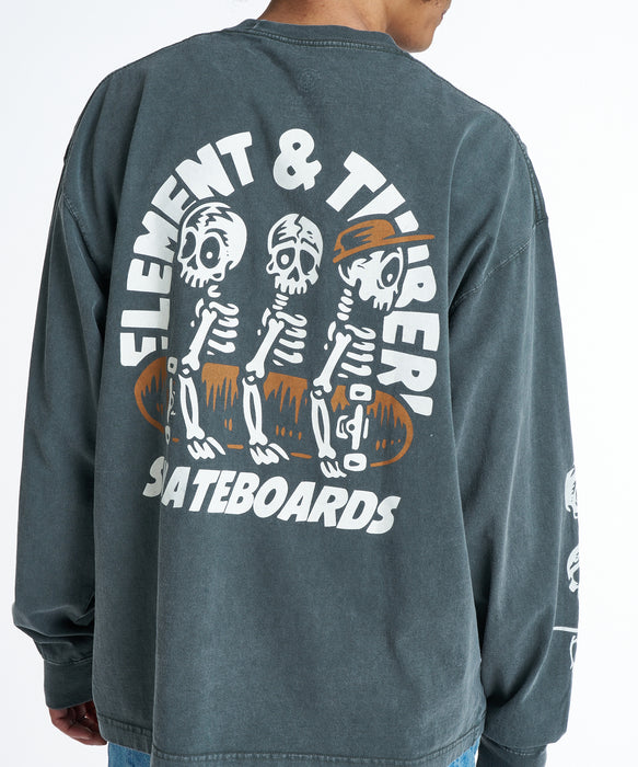 ELEMENT メンズ TIMBER 3 LS ロンT 【2026年秋冬モデル】 RGN / XL