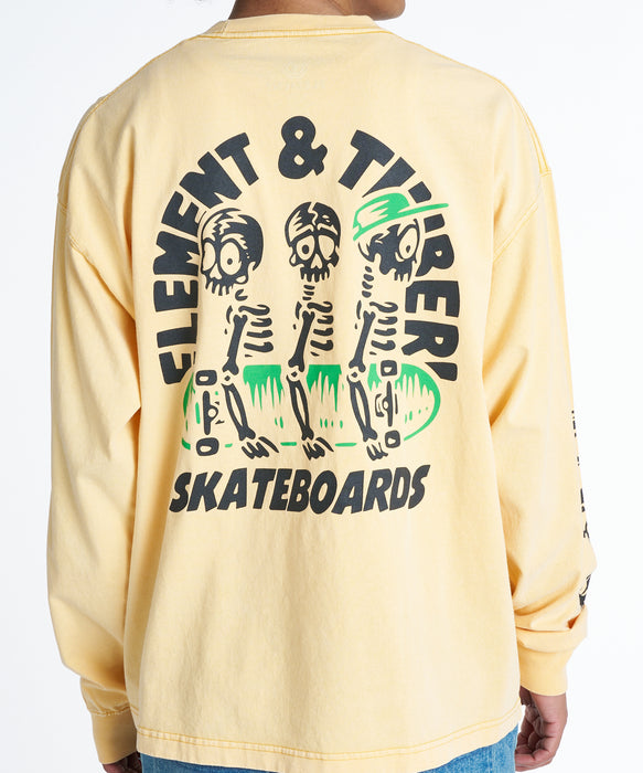 ELEMENT メンズ TIMBER 3 LS ロンT 【2026年秋冬モデル】 SYL / XL