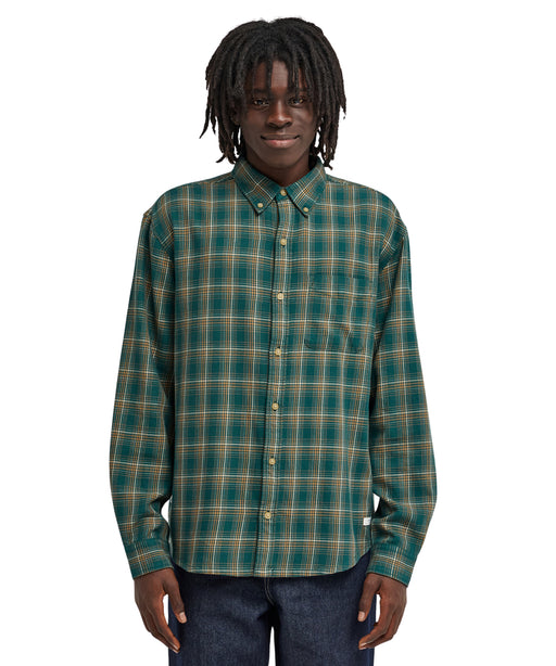 ELEMENT メンズ BUTTON DOWN REGULAR FLANNEL 長袖シャツ 【2026年秋冬モデル】 GQQ2 / XL