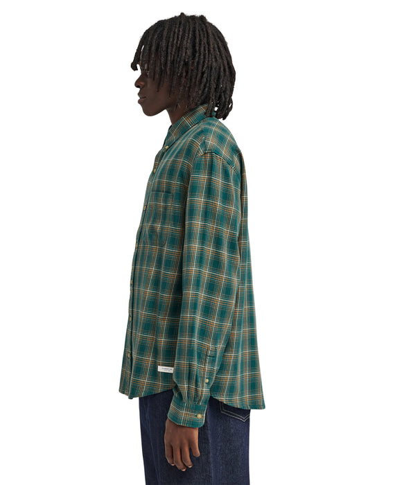 ELEMENT メンズ BUTTON DOWN REGULAR FLANNEL 長袖シャツ 【2026年秋冬モデル】 GQQ2 / XL