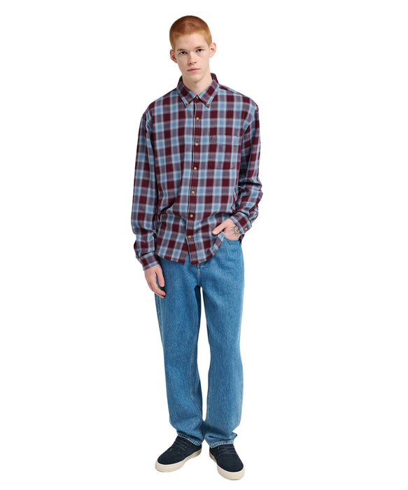 ELEMENT メンズ BUTTON DOWN REGULAR FLANNEL 長袖シャツ 【2026年秋冬モデル】 RSS1 / XL