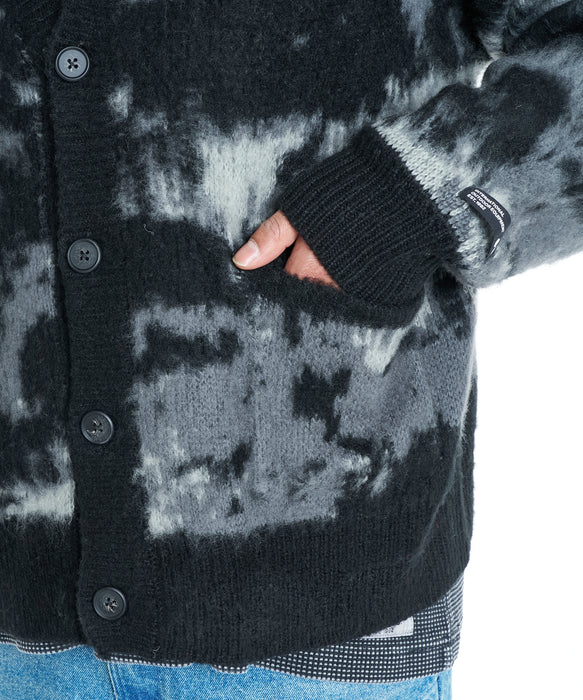ELEMENT メンズ CARDIGAN KNIT セーター 【2026年秋冬モデル】 FBK / XL