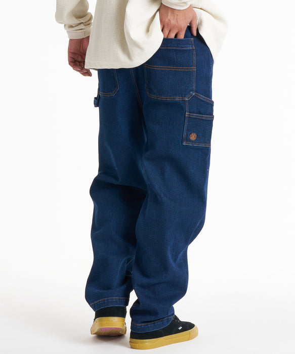 ELEMENT メンズ SHOD PANTS PAINTER デニムパンツ 【2026年秋冬モデル】 RIG / XL