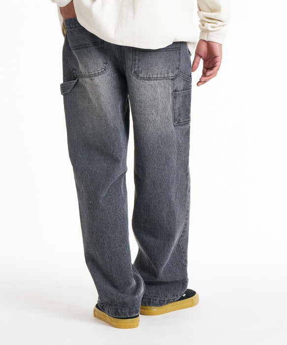 ELEMENT メンズ SHOD PANTS HAMMER CURB PAINTER デニムパンツ 【2026年秋冬モデル】 BFAD / XL
